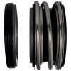 Gleitringdichtung für Pumpenwelle R-MG1 100, CAR/SIC, VITON, 304, G60