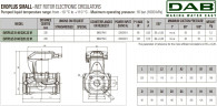 DAB EVOPLUS kleine 40/220 32 1x220-240 Y25 Umwälzpumpe mit elektronischer Steuerung, 60231359