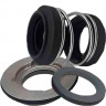 Doppelte Gleitringdichtung für Alfa Laval R-AL.LKHd 32, CAR/SIC, EPDM, Typ 304 VULCAN 912