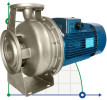 BZ 65-160/15 Edelstahl-Kreiselpumpe in Monoblock-Bauweise für Flüssigdünger