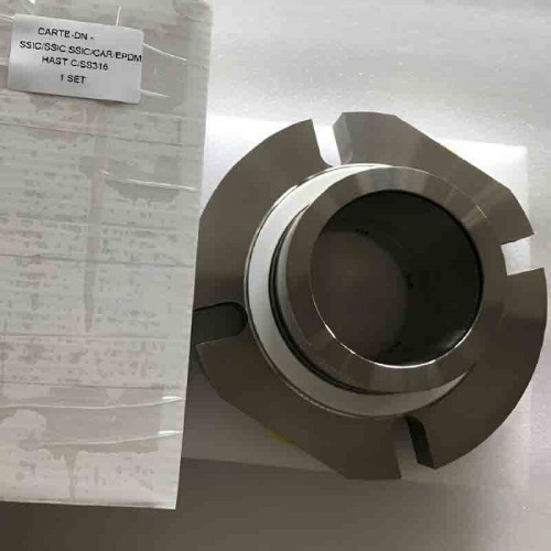 Doppelte Gleitringdichtung R-CARTEX(DN) 28, SIC/SIC/SIC/CAR, VITON, 304