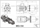Edelstahl-Schraubenpumpe für Olivenöl LIVERANI MO-I 64 TF 1,1 kW, 1400 U/min, 380 V