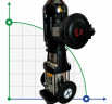 Mehrstufige Pumpe BVS 20-12, 15kW, AISI 316, Ex-geschützt