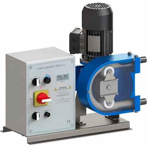 Peristaltikpumpe ACME Pompe AS 25 IX 58-1785 l/h, 0,75 kW, 3-93 U/min, mit Leistungsregelung über Frequenzumrichter