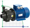FLUIMAC COMPASS CM 6 PVDF Magnetkupplungspumpe für Chemikalien, 0,25 kW, 220V
