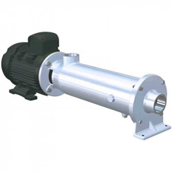 Edelstahl-Schraubenpumpe zum Fördern dickflüssiger Medien LIVERANI MO-I 100/6 TF 1,1 kW, 900 U/min, 380 V