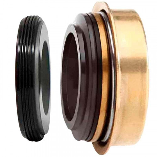Gleitringdichtung für Motorpumpe R-6BG 20, SiC/SiC, NBR, 304