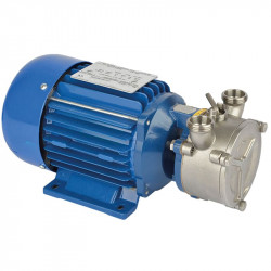 Vortexpumpe für Milch und Molke LIVERANI EP NEOS 3/4 MP + BY-PASS, 29 l/min, CC/24V, 0,35 kW, 2800 U/min, AISI 316, Seal Cer.-Grafit-NBR