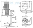 IM 155 vertikale Kreiselpumpe PVDF