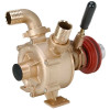Wirbelpumpe zum Entleeren von Bilgen, LIVERANI NAUTIC 40 F, 120 l/min, Bronze, mit Handkupplung, ohne Motor