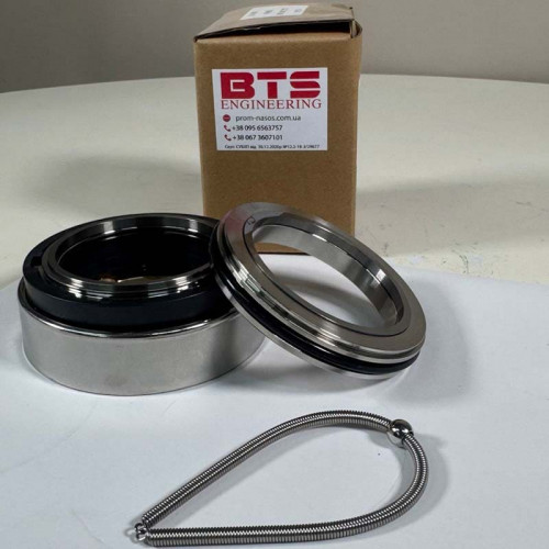 Gleitringdichtung für Flygt-Pumpenwelle R-FL.58UR 60, D, TC/TC, VITON, 304