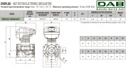 DAB EVOPLUS 180/250 40 1x220-240 Y25 Umwälzpumpe mit elektronischer Steuerung, 60231404