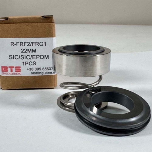 Mechanische Dichtung für Pumpe FRISTAM R-FRF2 22, SIC/SIC, EPDM, 304, FRG1