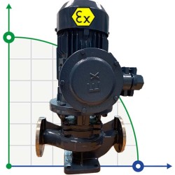 IHG BGLHB 150-400 (I) (200/50), 45kW, 1480, Ex Edelstahl Vertikalpumpe