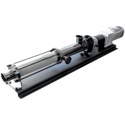 Schraubenpumpe aus Edelstahl zum Fördern von Lebensmitteln und chemischen Flüssigkeiten LIVERANI MXF30 TF 1,1 kW, 473 U/min, 380 V, AISI 316