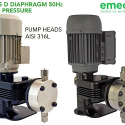 Hochdruck-Membran-Dosierpumpe EMEC PRIUS D-Serie 50Hz AP 1,5–170 l/h, 100–20 bar