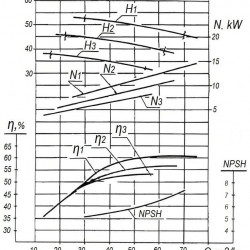 Pumpeneinheit zum Abpumpen von Schmutzwasser 2CM 80-50-200/2а mit Elektromotor AIR132 M2 (11/3000)