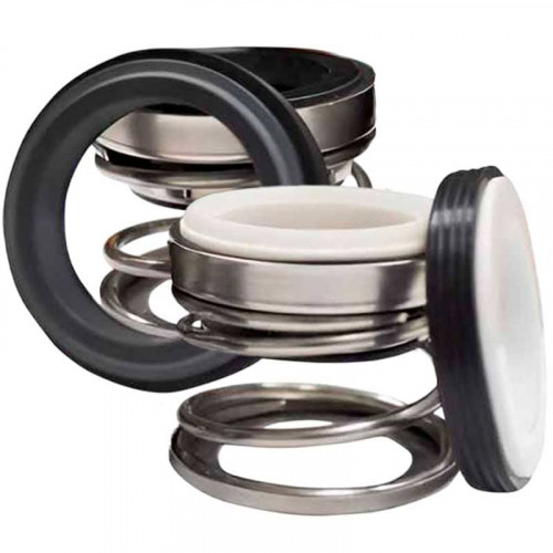 Gleitringdichtung für Pumpenwelle R-108D 25, CER/CER/SIC/SIC, NBR, 304