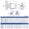 Cantilever-Monoblockpumpe KM 80-50-200, 15kW, 3000
