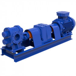 Zahnradpumpe zum Pumpen von Öl Kupar KHP6 Zoll mit Motor 30 kW 338 U/min