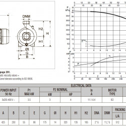 DAB K 40/200 M horizontale Kreiselpumpe, 60152452