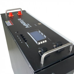 Lithium-Batterie 51,2V 100Ah LiFePO4, LFP im Rack mit EVE 3,2V 100Ah LiFePO4 Grad A Zellen