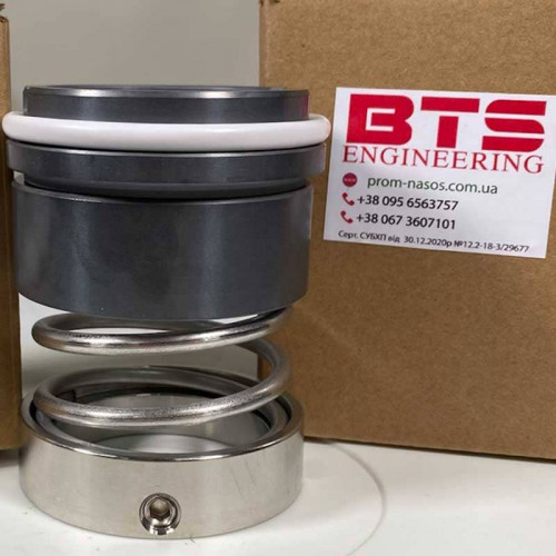 Gleitringdichtung für Pumpenwelle R-108U 50, SIC/SIC, TTE, 304, T5F