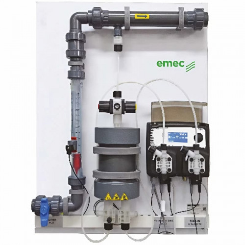 Chlordioxid-Generator EMEC LOTUS EASY 8–80 g/h, System zur Erzeugung, Dosierung und Steuerung von Chlordioxid zur Wasserdesinfektion