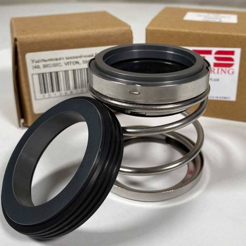 Gleitringdichtung für Pumpenwelle R-21UK 1.7/16, SiC/SiC, Viton, 304, N
