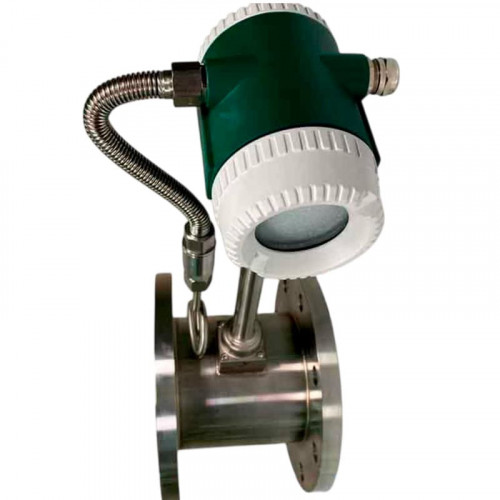 DN150 Edelstahl-Wirbel-Durchflussmesser KLUGB DN150/PN16 RF DIN-Flansch, für Dampf 1.75-17.5 t/h <1,6 MPa, <250°C, 4-20mA, ExdIIBT6