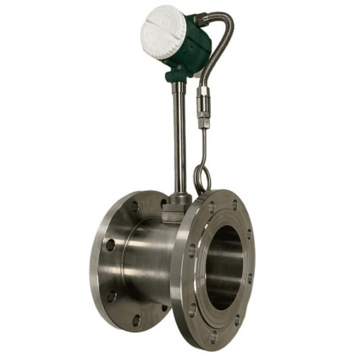 DN150 Edelstahl-Wirbel-Durchflussmesser KLUGB DN150/PN16 RF DIN-Flansch, für Dampf 1.75-17.5 t/h <1,6 MPa, <250°C, 4-20mA, ExdIIBT6