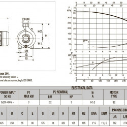 DAB K 36/200 T horizontale Kreiselpumpe, 60179375