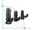 Fäkalienpumpe WQ 300-15-22 zum pumpen von Abwasser