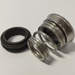 Gleitringdichtung für Pumpenwelle R-BT-FN 15, CAR/SIC, NBR, 316