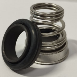 Gleitringdichtung für Pumpenwelle R-BT-FN 15, CAR/SIC, NBR, 316