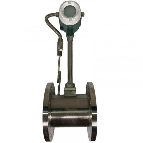 DN125 Edelstahl-Wirbel-Durchflussmesser KLUGB DN125/PN16 RF DIN-Flansch, für Dampf 0.75-11 t/h <1,6 MPa, <250°C, 4-20mA, ExdIIBT6