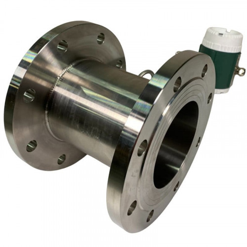 DN125 Edelstahl-Wirbel-Durchflussmesser KLUGB DN125/PN16 RF DIN-Flansch, für Dampf 0.75-11 t/h <1,6 MPa, <250°C, 4-20mA, ExdIIBT6