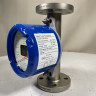 DN25 Durchflussmesser Rotameter Edelstahl KLZZ-DN25/PN16 (liquid alcohol mixture C2H5OH 96%), 250..2500 l/h, 4-20mA, Ex