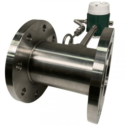 DN100 Edelstahl-Wirbel-Durchflussmesser KLUGB DN100/PN16 RF DIN-Flansch, für Dampf 0.5-7.5 t/h <1,6 MPa, <250°C, 4-20mA, ExdIIBT6