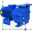 Vakuumpumpe für Molekularsieb-Regeneration GMVP 230/120 mit 1450 U/min 50Hz 5,5 kW Motor in explosionsgeschützter Ausführung