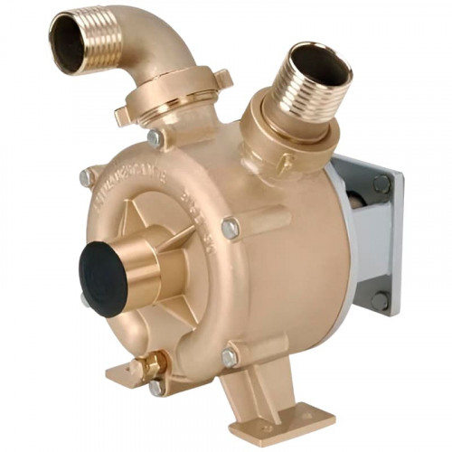 Wirbelpumpe zum Entleeren von Behältern LIVERANI MID 40, 120 l/min, Bronze, für Hydraulikmotor