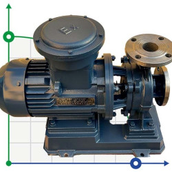 BGWHB 40-100 (I) (12,5/12,5), 1,1kW, 2880, Ex Horizontal Edelstahlpumpe
