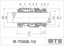 Grundfos Pumpendichtungsserien CHI, TP, TPD, SEG R-706B 16, SIC/SIC, VITON, 304