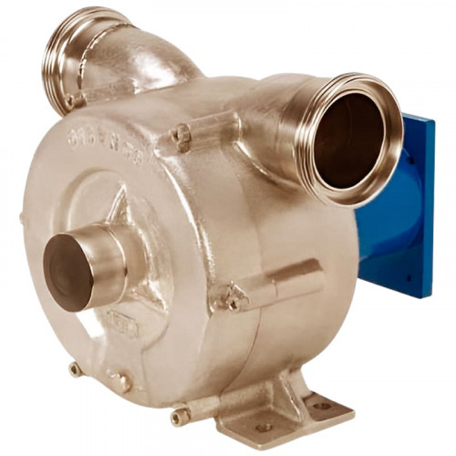 Marine-Wirbelpumpe LIVERANI MID 70, 500 l/min, Bronze, für Hydraulikmotor