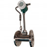 DN65 Edelstahl-Wirbel-Durchflussmesser KLUGB DN65/PN16 RF DIN-Flansch, für Dampf, 0,3-3 t/h, <1,6 MPa, <250°C, 4-20mA, ExdIIBT6