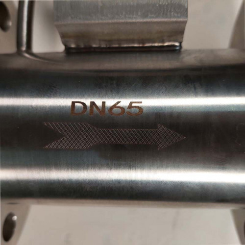 DN65 Edelstahl-Wirbel-Durchflussmesser KLUGB DN65/PN16 RF DIN-Flansch, für Dampf, 0,3-3 t/h, <1,6 MPa, <250°C, 4-20mA, ExdIIBT6