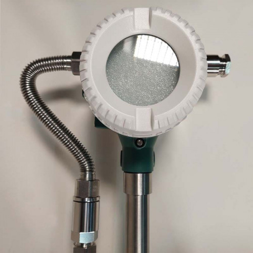 DN65 Edelstahl-Wirbel-Durchflussmesser KLUGB DN65/PN16 RF DIN-Flansch, für Dampf, 0,3-3 t/h, <1,6 MPa, <250°C, 4-20mA, ExdIIBT6