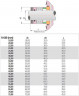 Metallbalgdichtung für Pumpenwelle R-680 1.7/8, SIC/SIC, VITON, AM350/316
