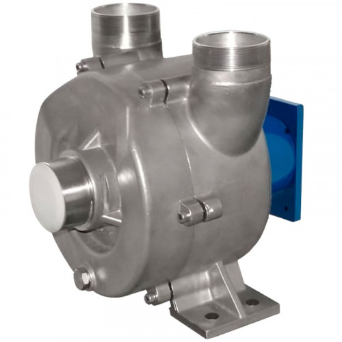 Wirbelpumpe zum Fördern von Essig und Essigsäure LIVERANI MID 80 Inox, 900 l/min, AISI 316, für Hydraulikmotor