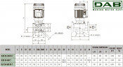 DAB KLP 50-900/BQQE 1x230 50 Umwälzpumpe, 60214734